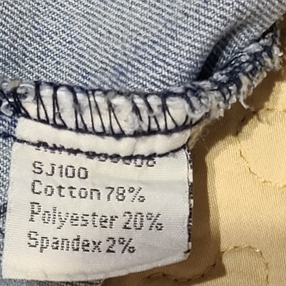 Vintage Kaity floral denim jacket size L - Picture 8 of 11